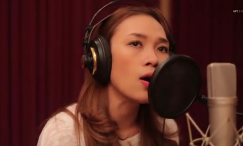 Clip ca sĩ Mỹ Tâm hát Thương ca tiếng ...