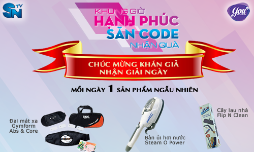 Kết quả chương trình "Khung giờ hạnh phúc - Săn code nhận quà” ngày 22/03/2016