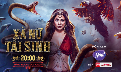 Đón xem siêu phẩm Bollywood 'Xà nữ tái sinh': Cuộc chiến ly kỳ giữa Xà tộc và Ưng tộc trên YouTV 